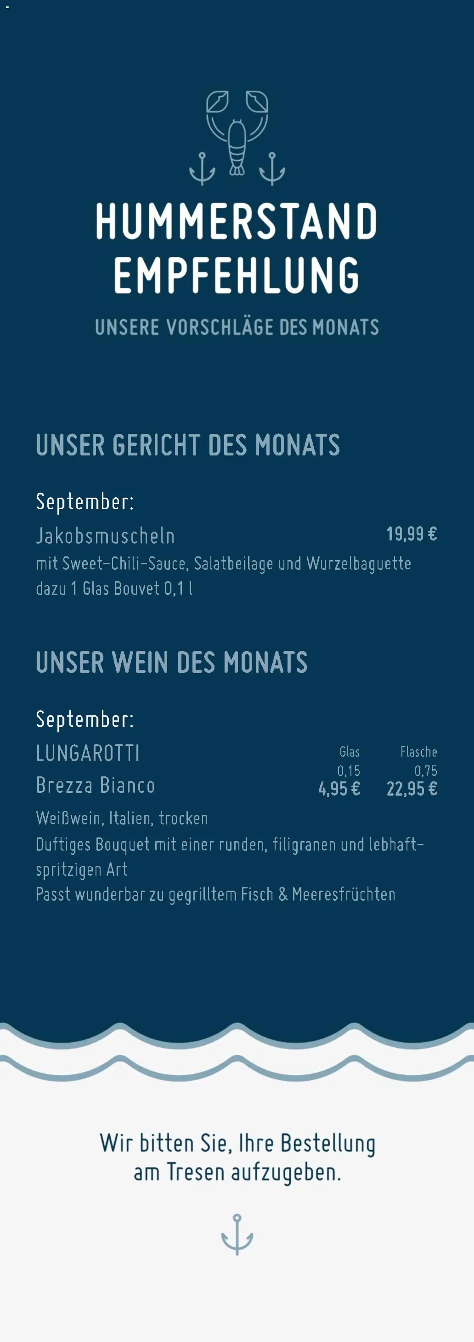 Edeka Struve Hummerstand – gültig ab 01.09.2026 | Seite: 2 | Produkte: Fisch, Wein