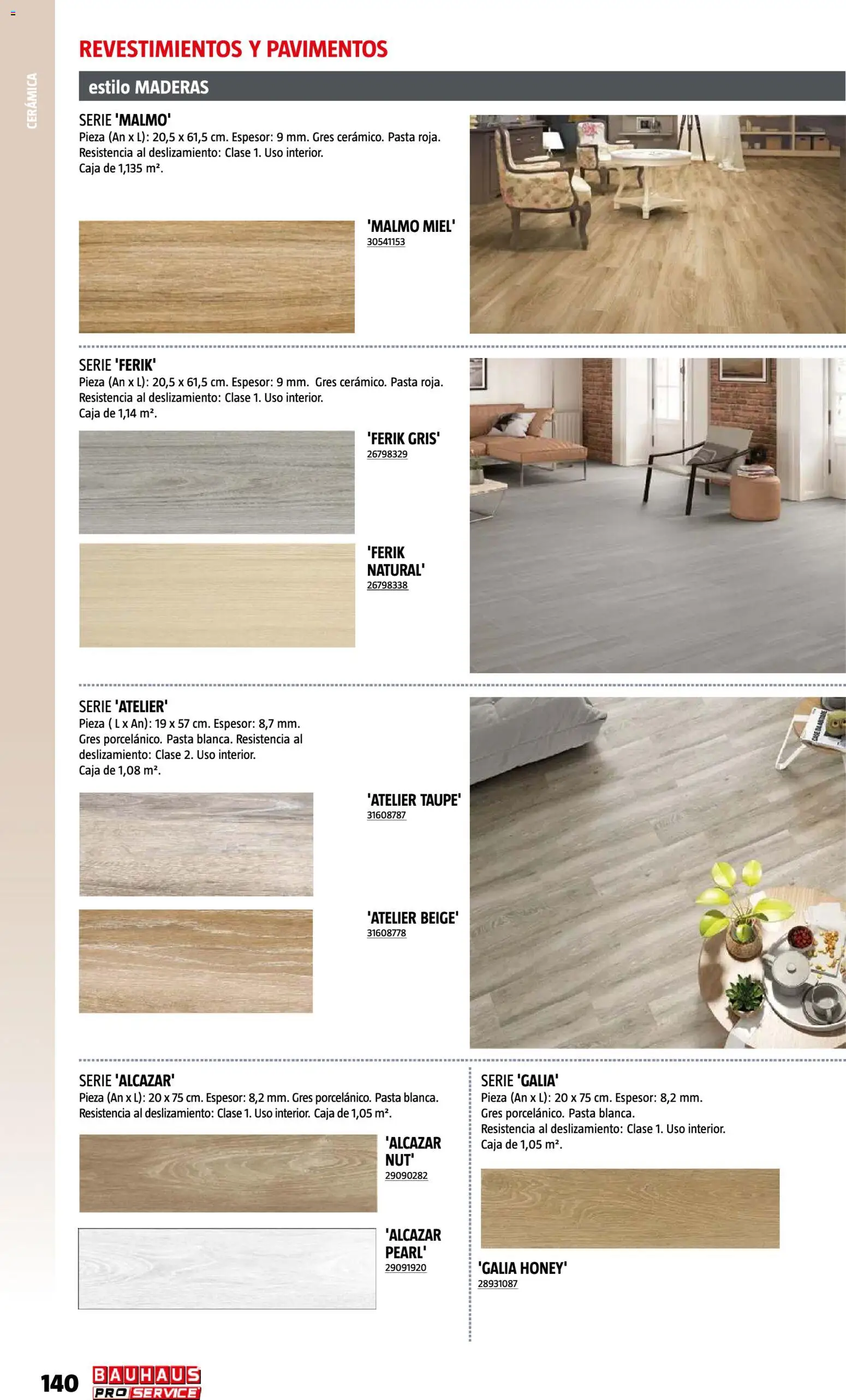 Bauhaus ProService │ válido desde el 11/05/2026 | Página: 140 | Productos: Pasta, Caja