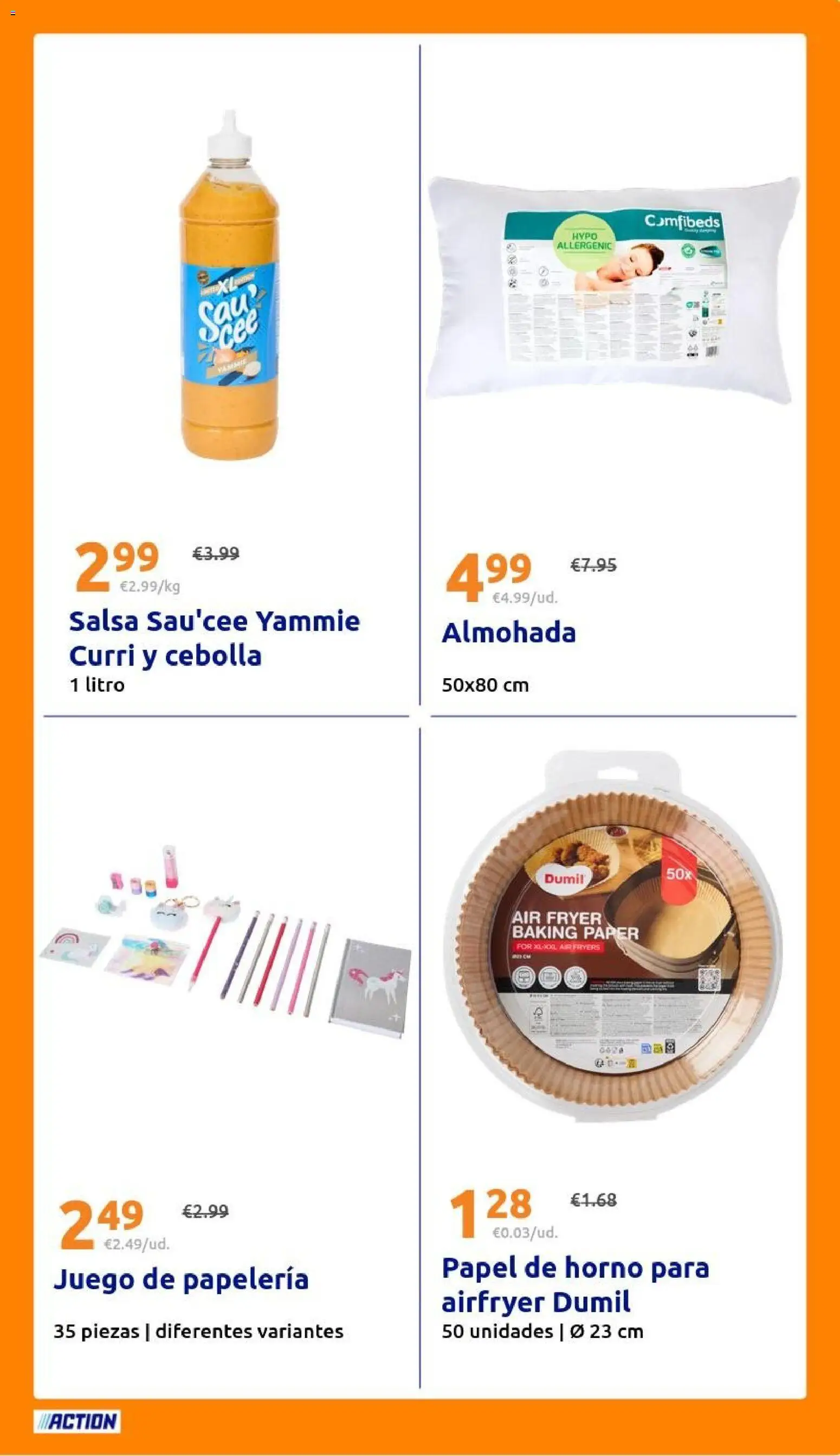 Action folleto │ válido desde el 19/08/2026 | Página: 25 | Productos: Cebolla, Horno, Almohada