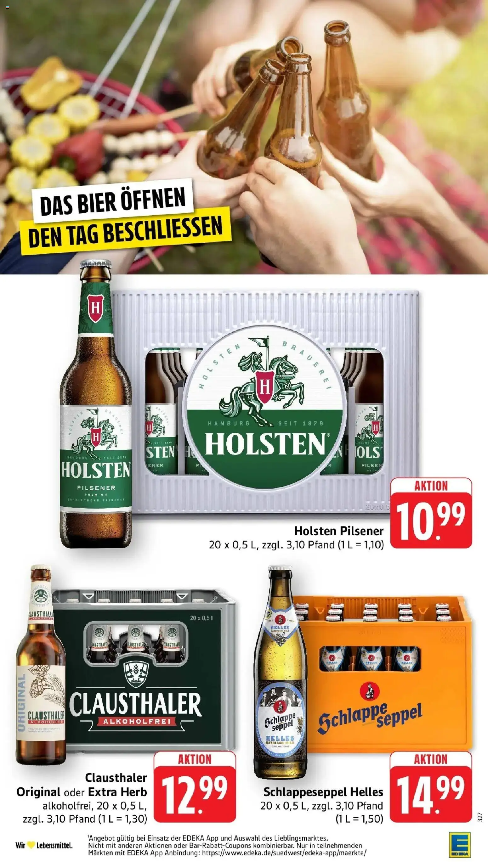 Edeka prospekt Großostheim	 – gültig ab 27.04.2026 | Seite: 35 | Produkte: Bier, Holsten