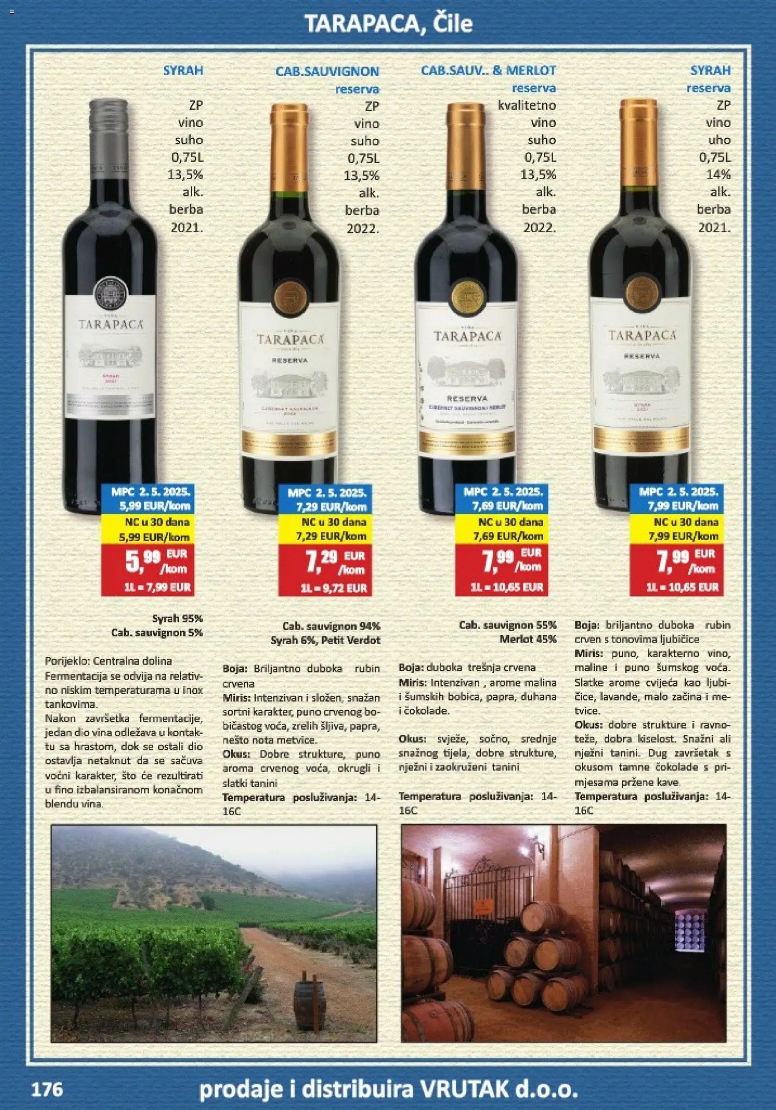 Vrutak katalog | vrijedi od 01.11.2025 | Stranica: 176 | Proizvodi: Miris, Vino, Trešnja, Maline