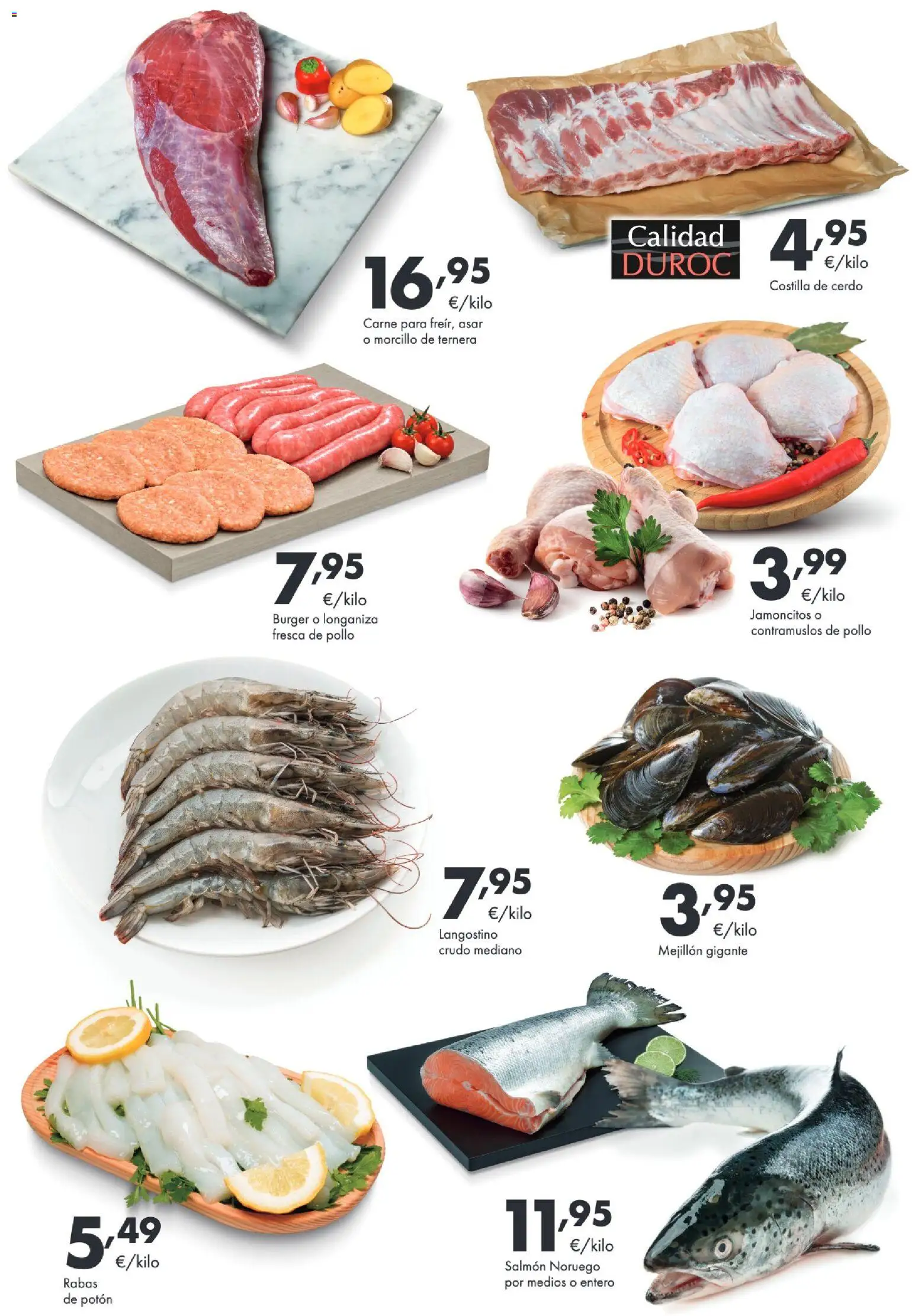 Lupa Supermercados folleto │ válido desde el 22/10/2026 | Página: 2 | Productos: Cerdo, Carne, Pollo, Langostino