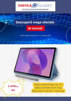Ofertele Media Galaxy valabile de la 08.10.2026