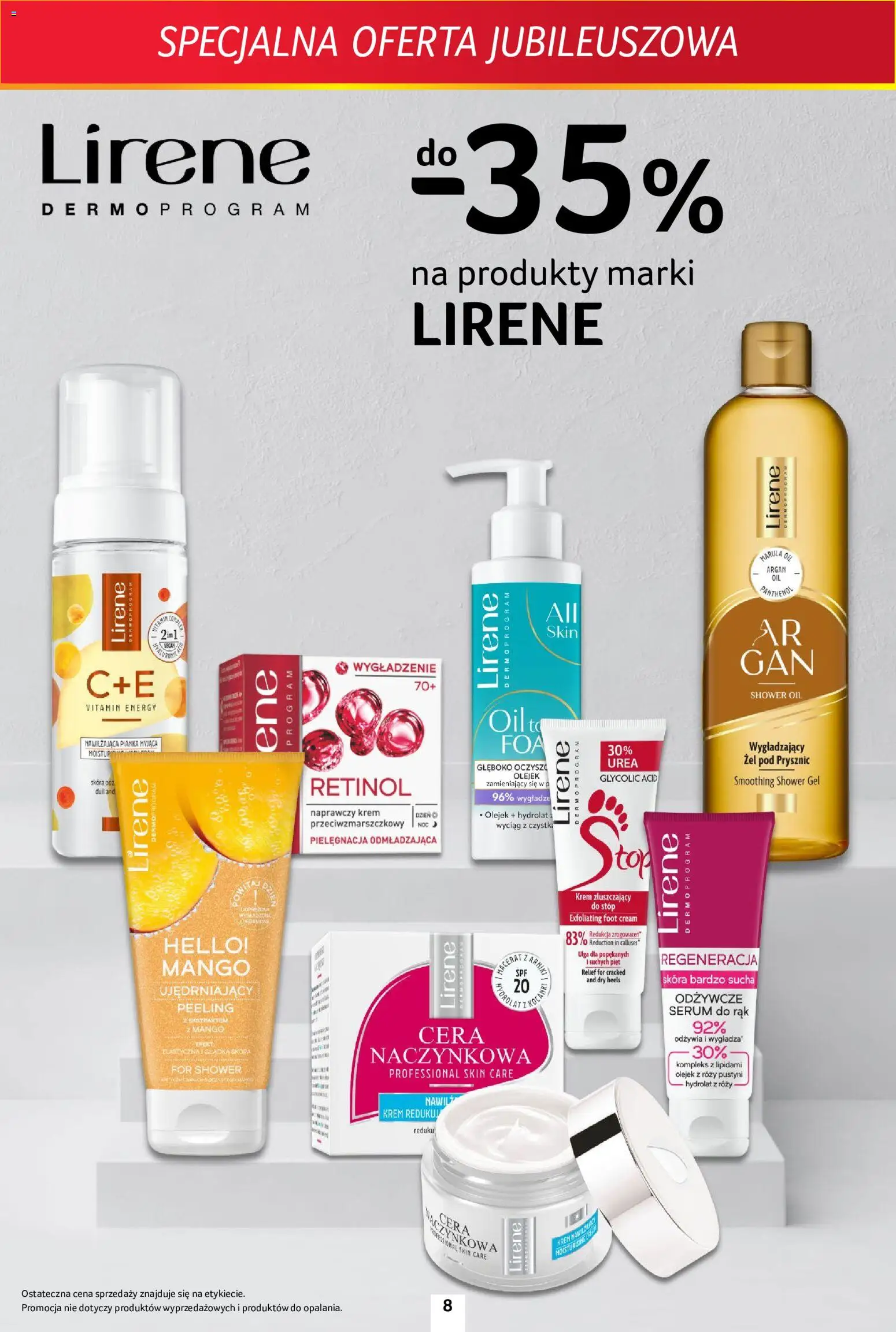 Selgros cash&carry gazetka - Specjalna oferta jubileuszowa od 02.06.2026 | Strona: 8 | Produkty: Mango, Prysznic, Peeling, Krem