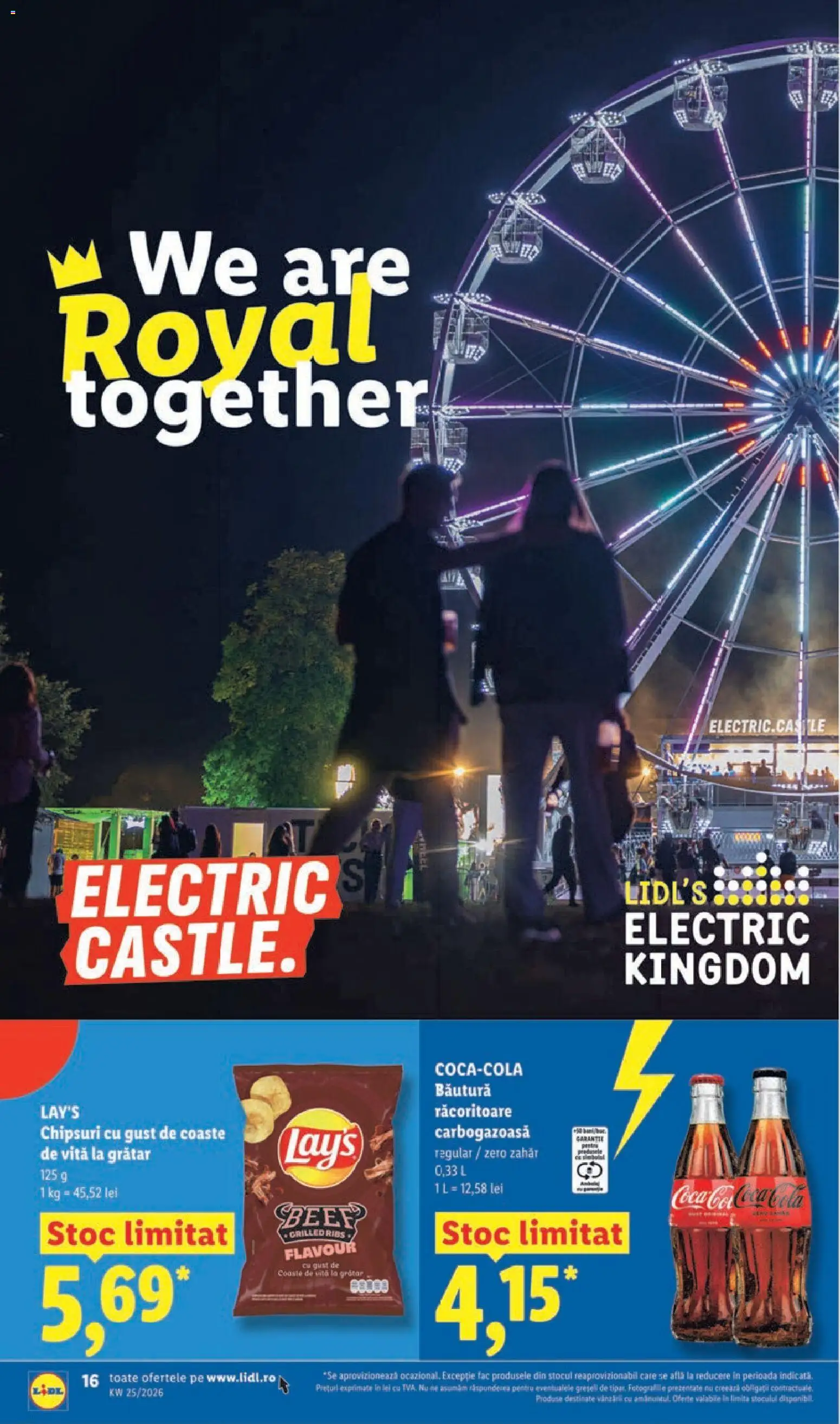 Noul catalog Lidl – valabil de la 15.06.2026 | Pagină: 16 | Produse: Grătar, Amerikan servis, Chipsuri, Zahăr