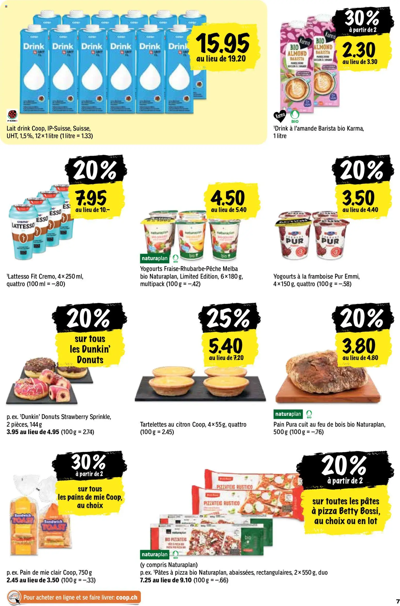 Coop aktionen FR – gültig ab 28.05.2026 | Seite: 7 | Produkte: Donuts, Pizza