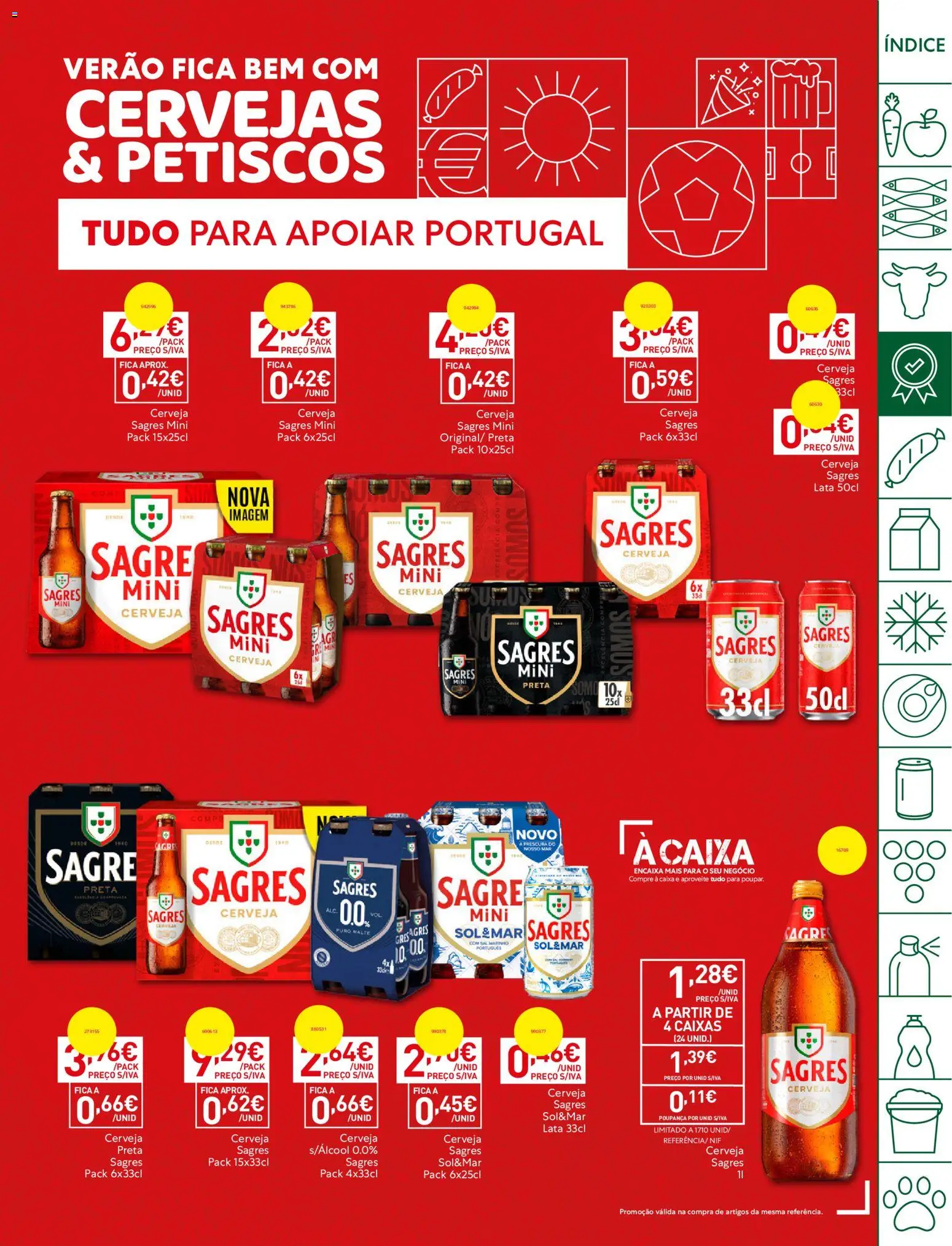 Recheio folheto │ válido de 09.06.2026 | Página: 7 | Produtos: Sal, Caixa, Cerveja
