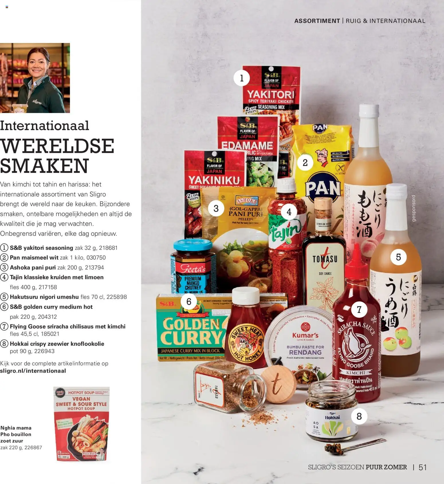 {H1} | Pagina: 51 | Producten: Limoen, Pot, Zak, Bouillon