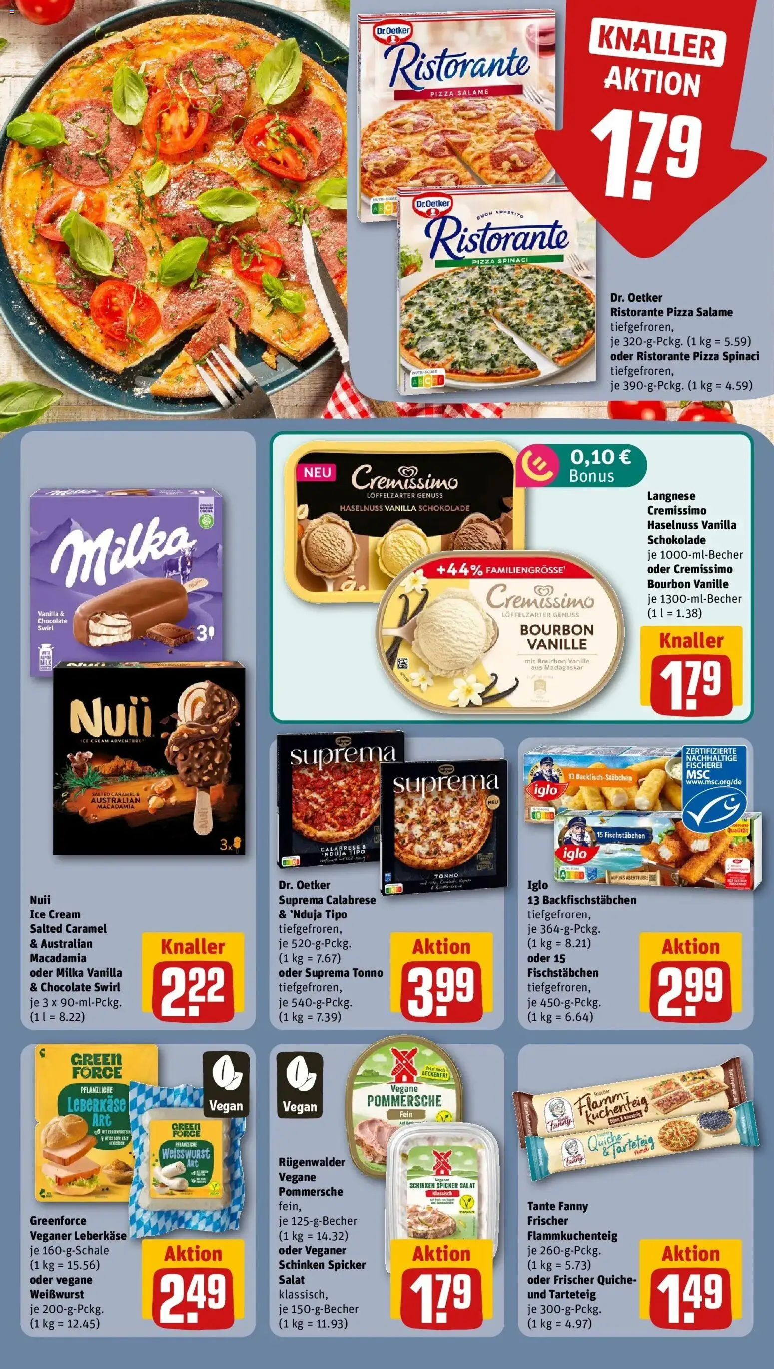 REWE Prospekt ab 31.08.2026 zum Blättern » Angebote | Seite: 12 | Produkte: Schokolade, Milka, Salat, Leberkase