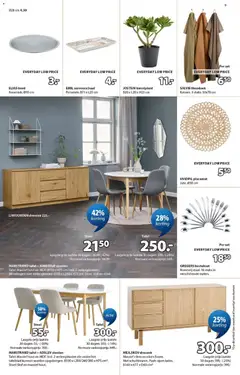 JYSK - Folder - Voorbeeld van een folder van JYSK, geldig van 08.06.2026 | Pagina: 9 | Producten: Kan, Tafel, Stoel, Dressoir
