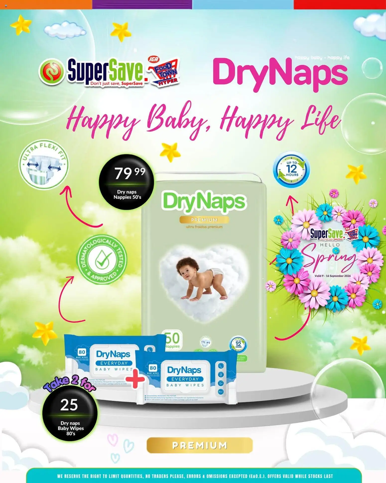 New Super Save catalogue – valid from 09/09/2026 | Page: 63 | Products: Nappies