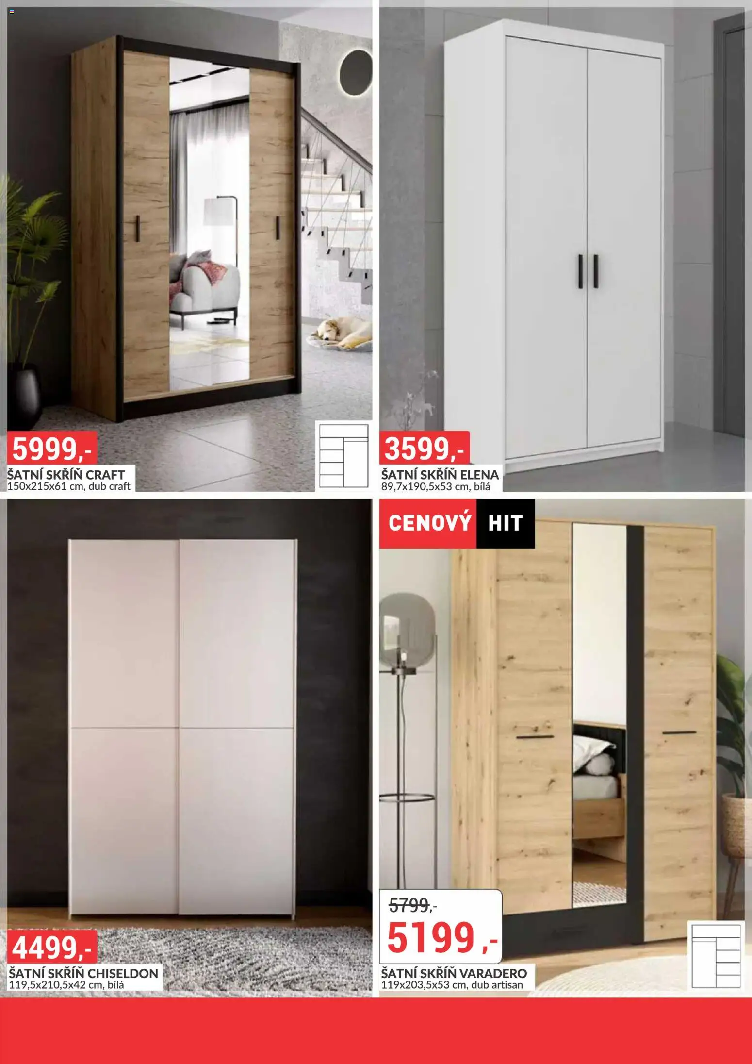 BAUMAX leták - Zaridte si bydlení podle sebe – vybírejte z tisícu produktu! od 01.11.2026 | Strana: 83 | Produkty: Šatní skříň, Skříň