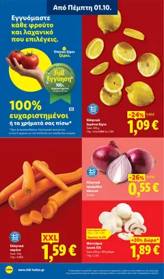 Ελληνικά λεμόνια δίκτυ, Συσκ. 500 g - Προεπισκόπηση φυλλαδίου από το κατάστημα Lidl,  σε ισχύ από 01/10/2026 | Σελίδα: 2
