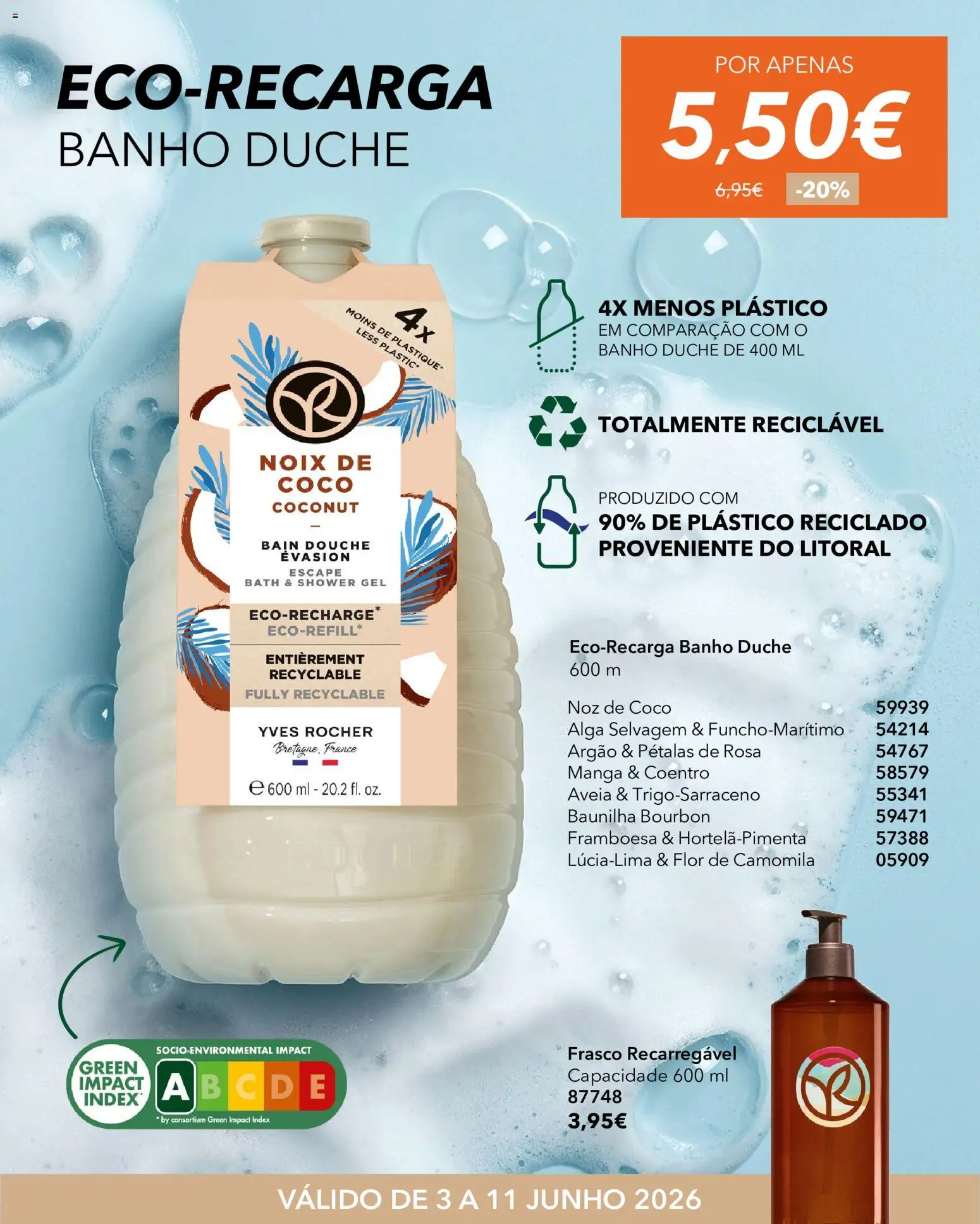 Yves Rocher The green issue │ válido de 03.06.2026 | Página: 3 | Produtos: Aveia, Banho