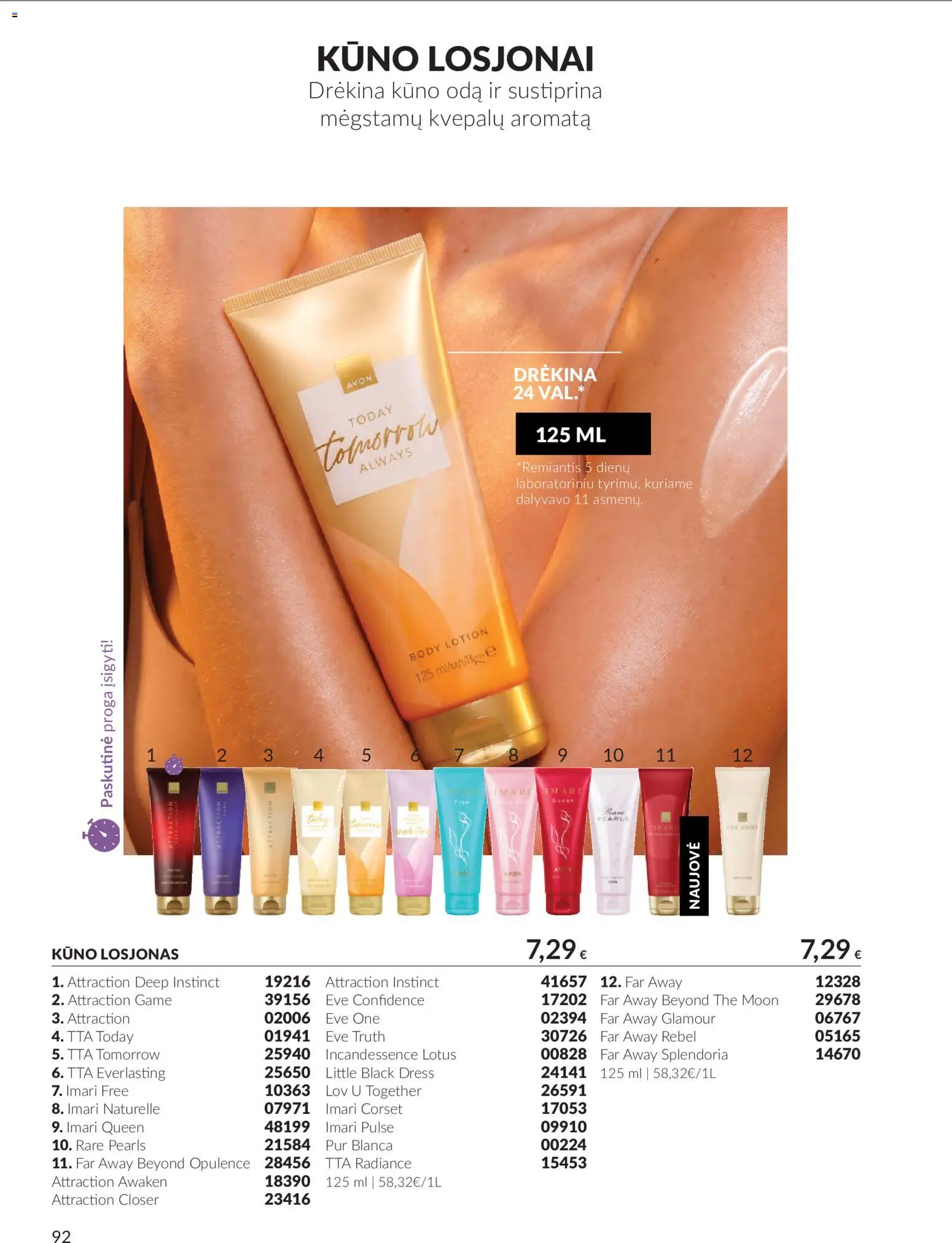 AVON akcijos nuo 2026.09.30 | Puslapis: 92