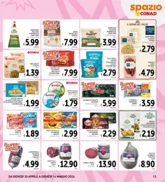 Anteprima del volantino Spazio Conad volantino valido a partire dal 30.04.2026 | Pagina: 13