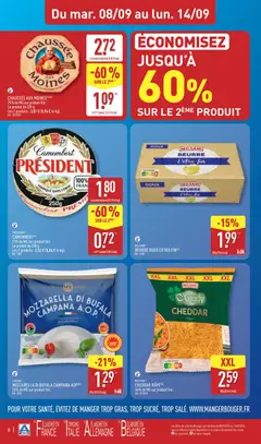 Aldi - Prévisualisation de MILSANI®, BEURRE DOUX EXTRA FIN(A), Beurre doux extra fin. valide à partir de 08/09/2026 | Page: 12