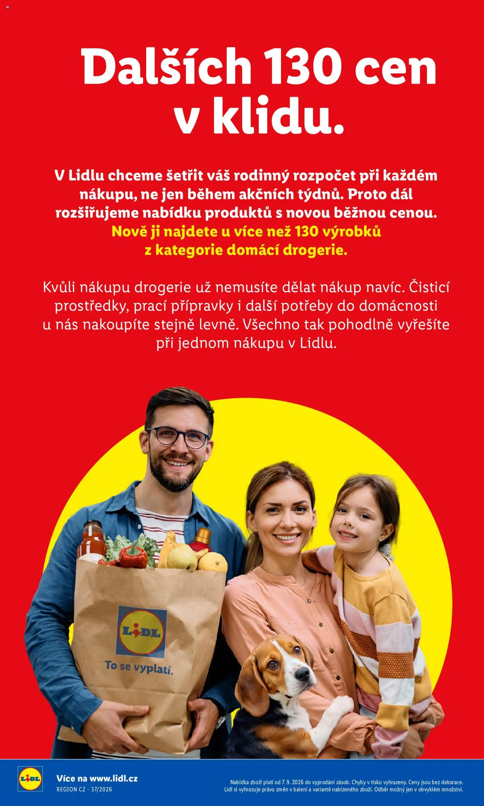 Lidl leták - Pro čistou domácnost máme všechno od 07.09.2026 | Strana: 2 | Produkty: Drogerie
