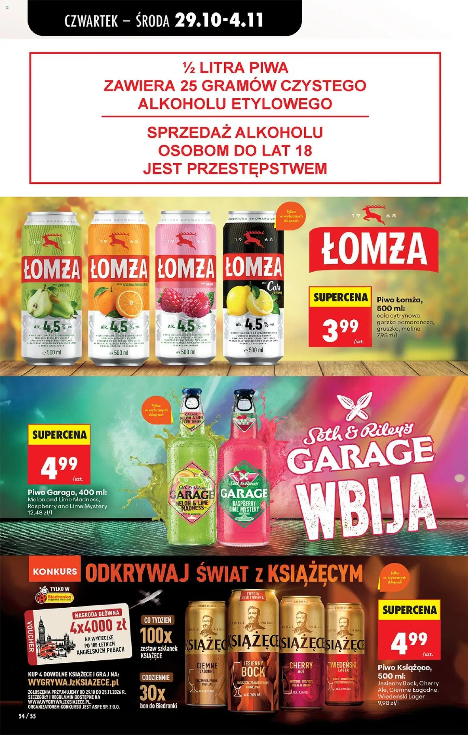 Biedronka Polsko leták - Codziennie niskie ceny od 29.10.2026 | Strana: 82 | Produkty: Cola