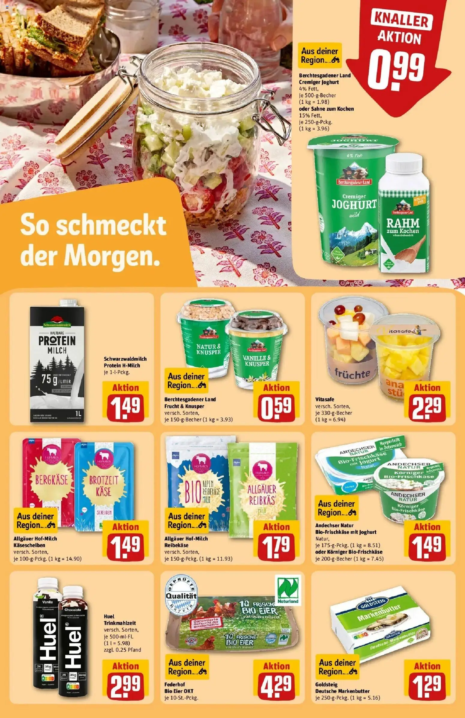REWE Prospekt ab 04.05.2026 zum Blättern » Angebote | Seite: 24 | Produkte: Milch, Käse, Joghurt, Reibekase