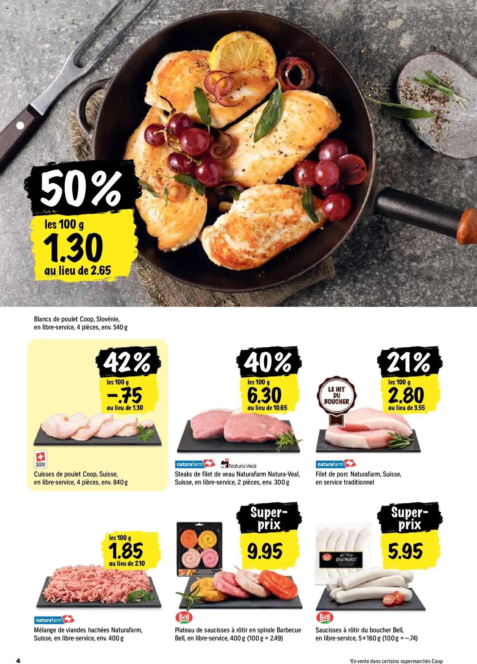 Coop aktionen FR – gültig ab 13.08.2026 | Seite: 4
