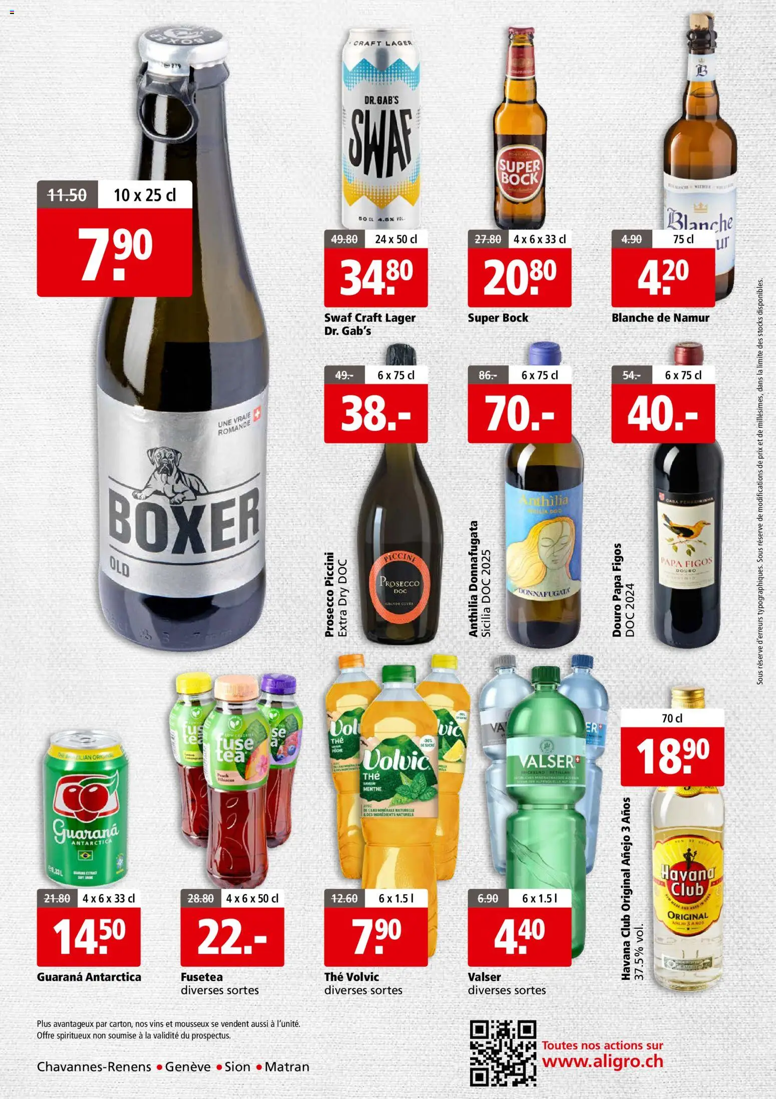 Aligro aktionen Business Chavannes, Matran, Genève, Sion – gültig ab 29.06.2026 | Seite: 4 | Produkte: Boxer