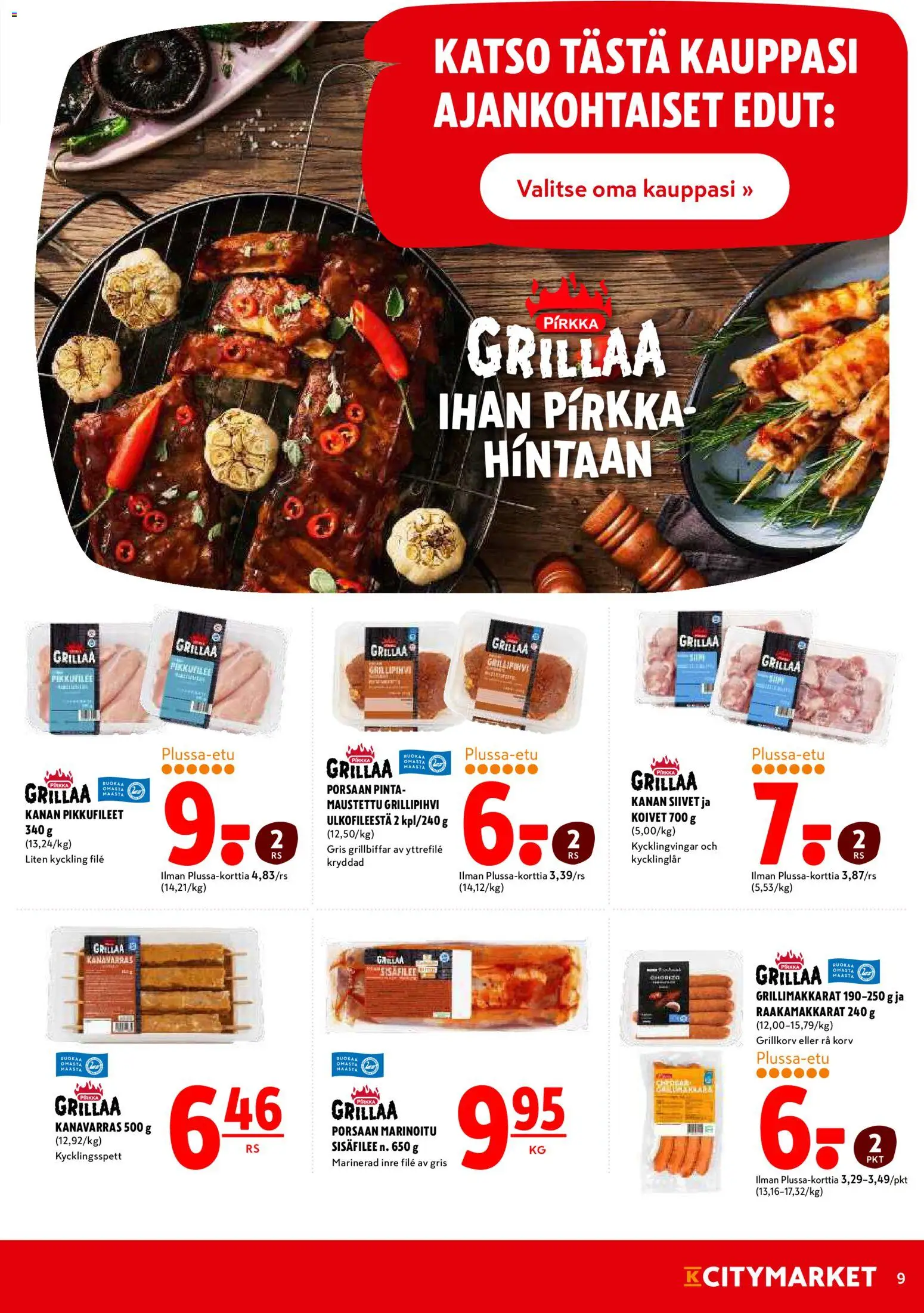 K-Citymarket tarjoukset – voimassa 15.06.2026 alkaen | Sivu: 9