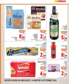 Anteprima del volantino Girella BAULI l'originale cacao, conf. da 8 pezzi 280 g valido a partire dal 02/09/2026 | Pagina: 6 | Prodotti: Cereali, Olive, Tonno, Semola