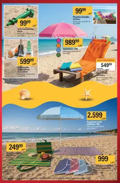 Suncobran sa UV zaštitom, 2.8m, Suncobran sa UV zaštitom, 2.8m - pregled Mega Maxi kataloga - važi od 23.07.2026 | Strana: 18 | Proizvode: Piće, Suncobran