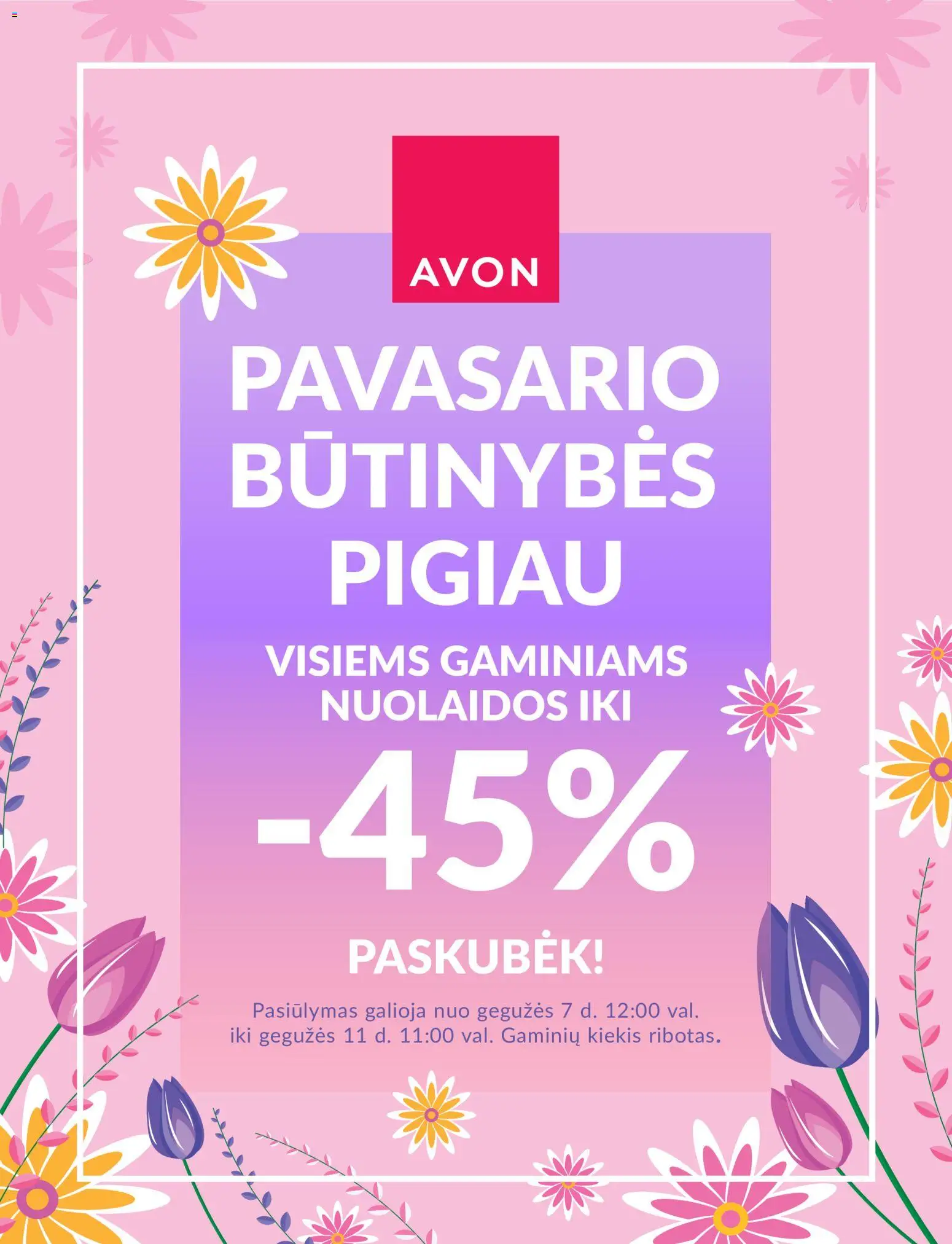 AVON akcijos nuo 07.05.2026 | Puslapis: 1