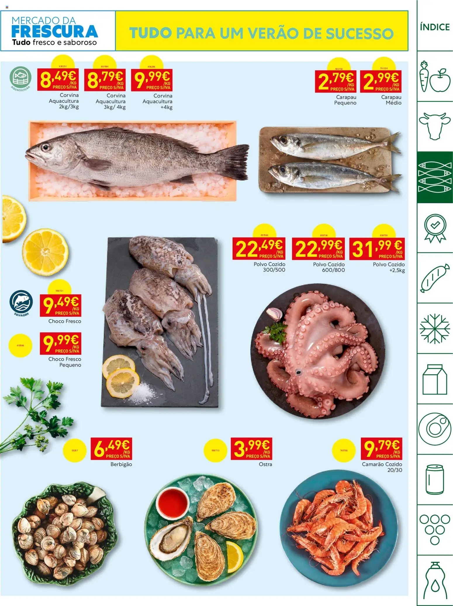 Recheio Horeca │ válido de 09.06.2026 | Página: 7 | Produtos: Polvo, Camarão