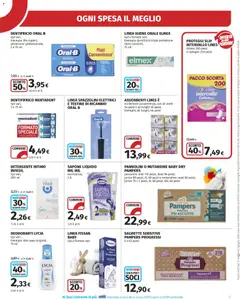 Anteprima del volantino Ipercoop volantino valido a partire dal 21.05.2026 | Pagina: 23 | Prodotti: Dentifricio, Detergente intimo, Slip, Data