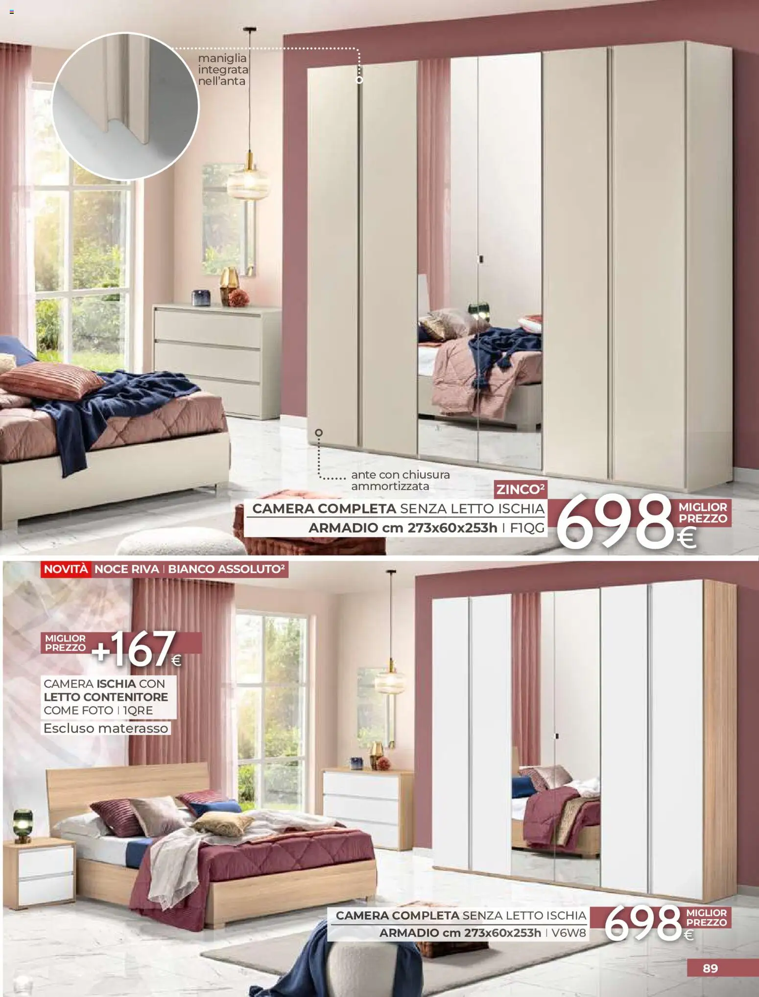 Volantino Mondo Convenienza del 01/09/2026 | Pagina: 91 | Prodotti: Letto contenitore, Contenitore, Letto, Armadio