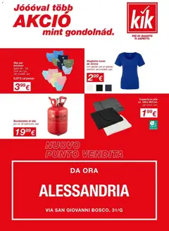 Anteprima del volantino KiK - KiK volantino fino al 24.05.2026 valido a partire dal 20.05.2026