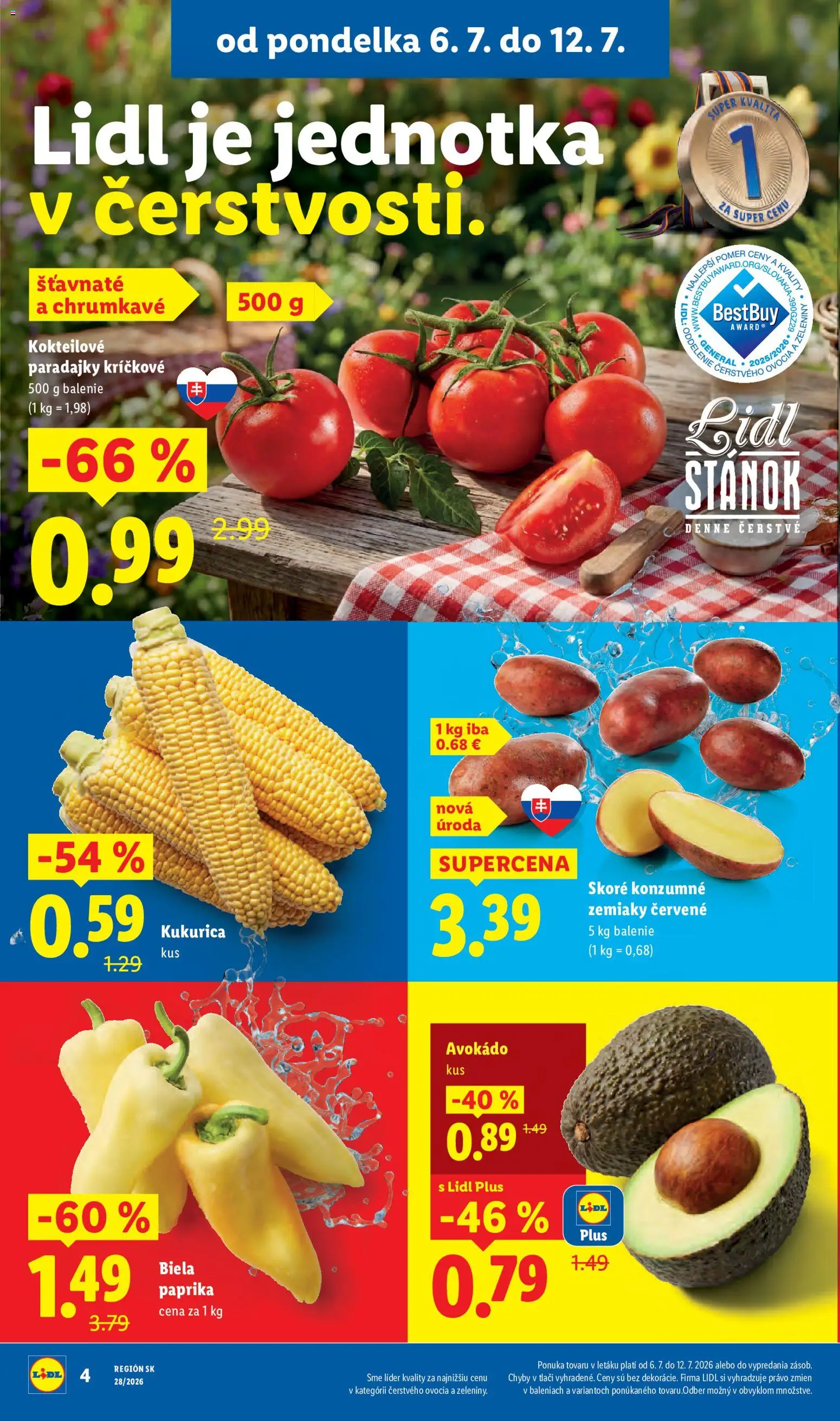 Nové Lidl akcie – leták je platný od 06.07.2026 | Strana: 10
