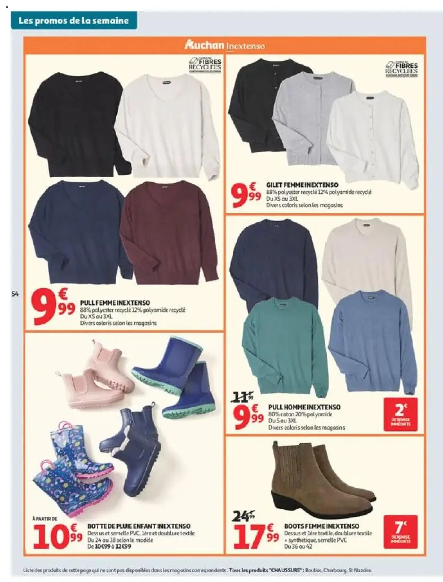 {H1} | Page: 54 | Produits: Cardigan, Boots femme, Pull, Gilet