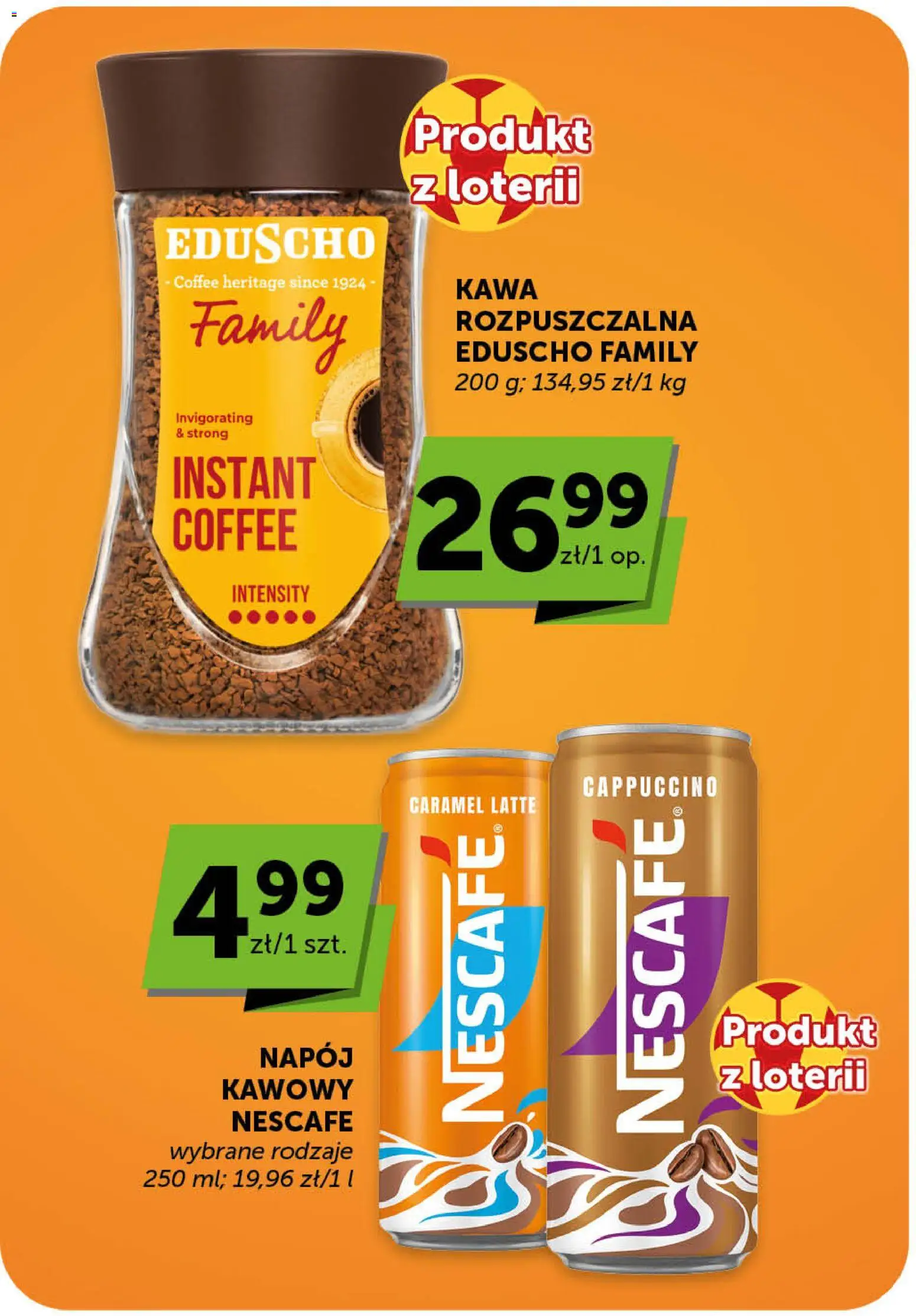 Euro Sklep gazetka od 25.06.2026 | Strona: 12 | Produkty: Nescafe, Kawa rozpuszczalna, Cappuccino, Kawa