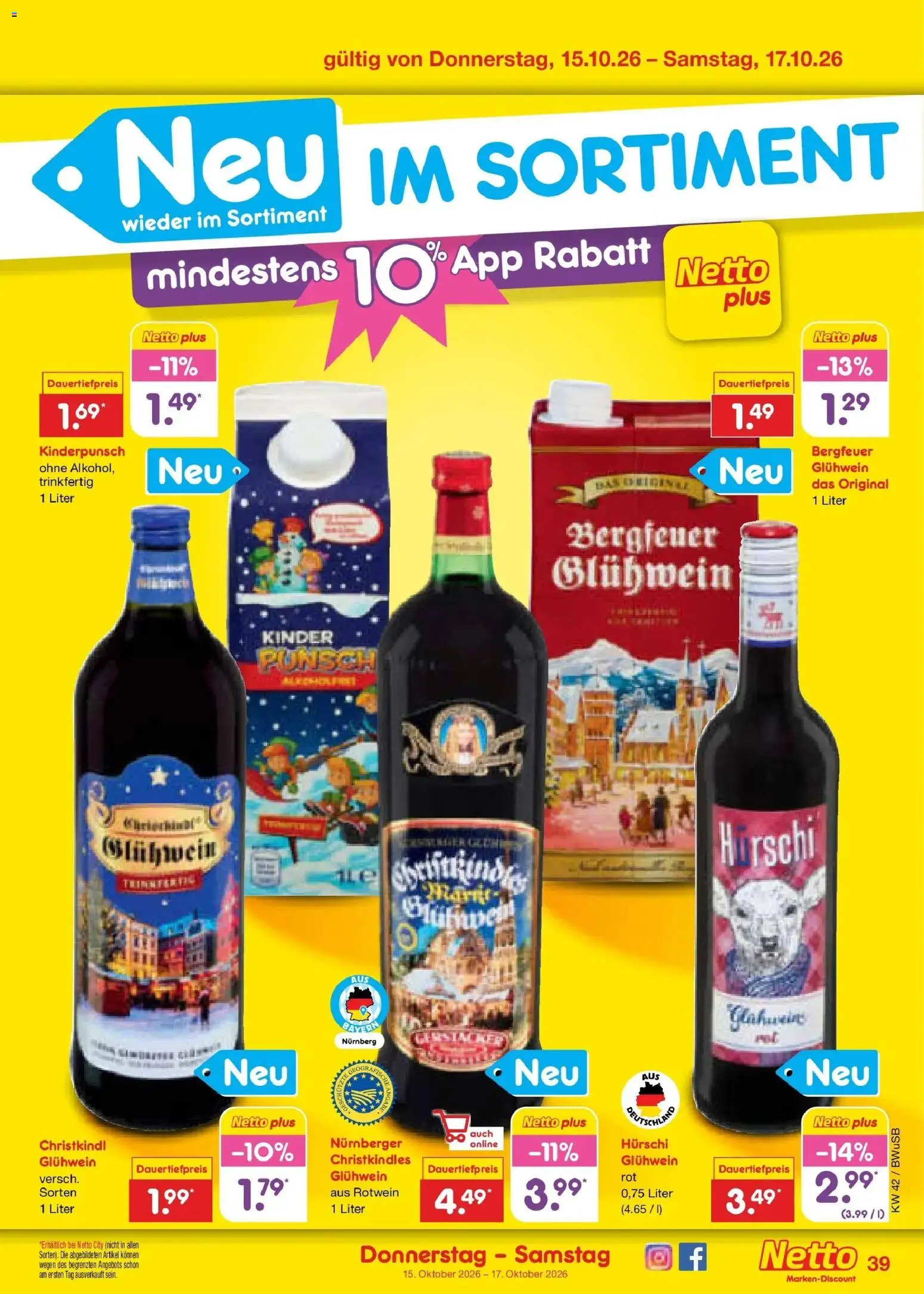 Netto Marken-Discount Prospekt Bielefeld (ab 12.10.2026) » Angebote | Seite: 53 | Produkte: Rotwein