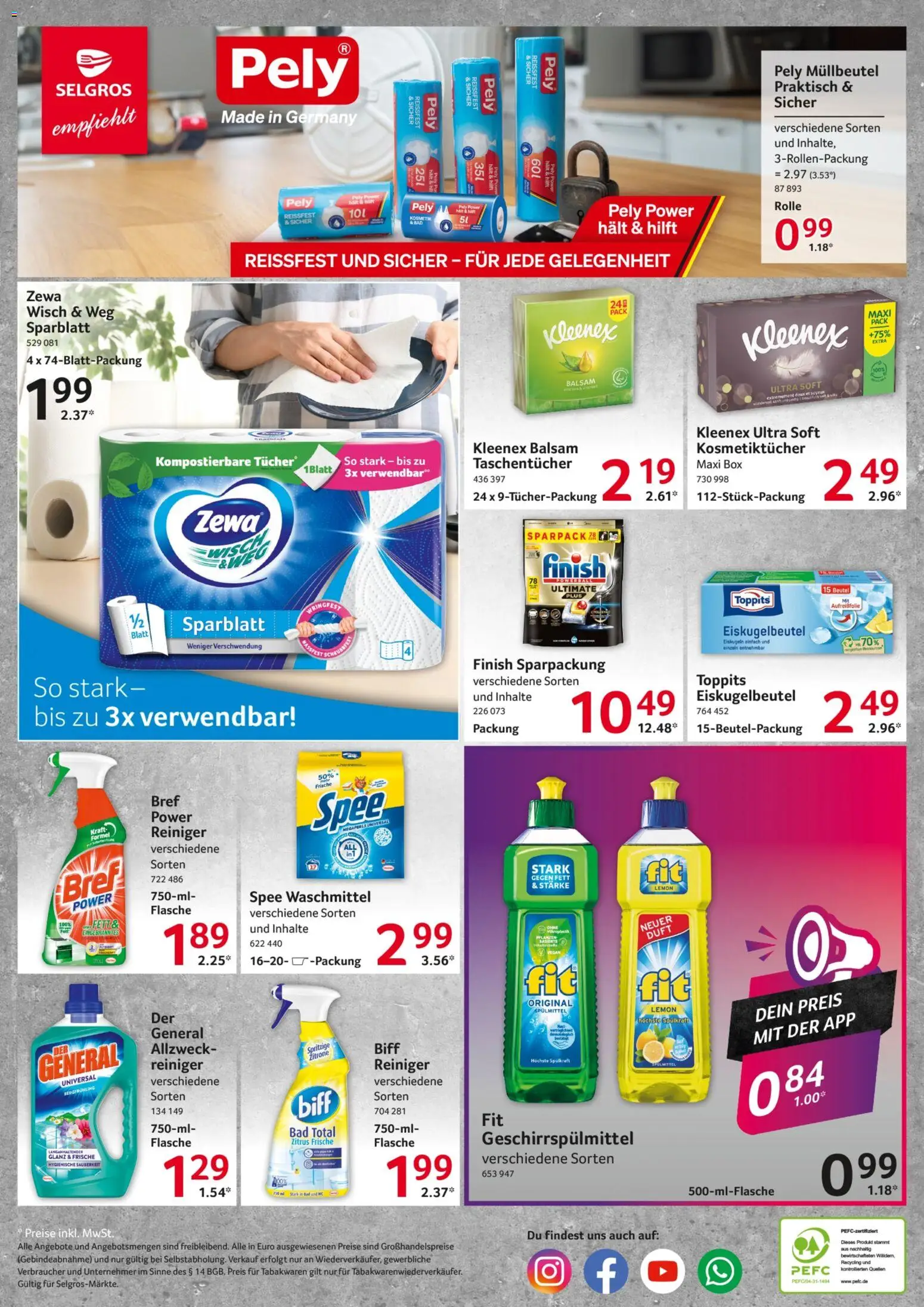 Selgros Prospekt – gültig ab 23.07.2026 | Seite: 20 | Produkte: Box, Bad, Duft, Zewa