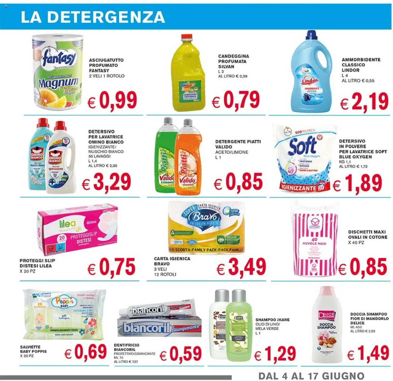 Volantino Coal del 04/06/2026 | Pagina: 11 | Prodotti: Carta igienica, Ammorbidente, Lavatrice, Asciugatutto