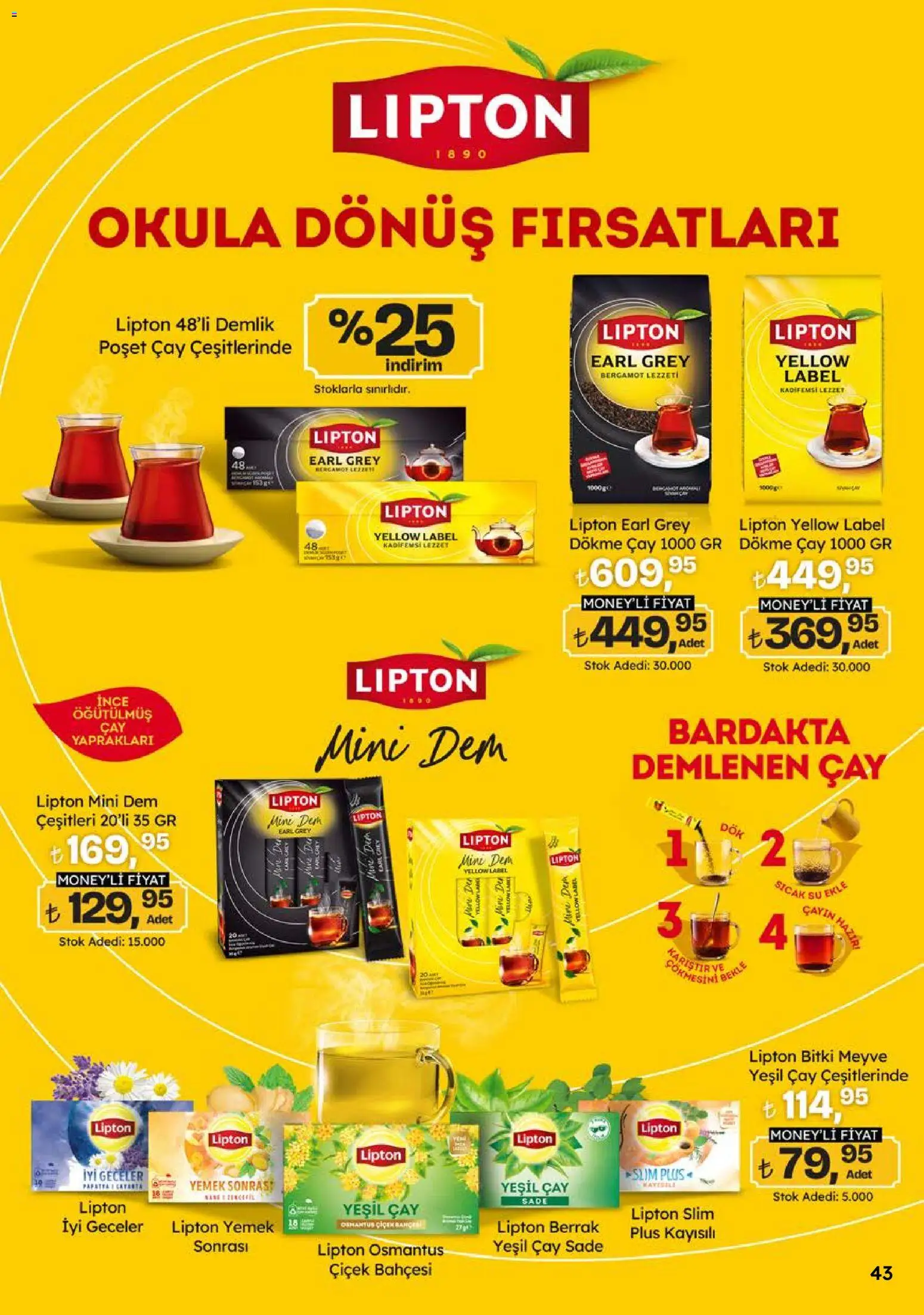 Migros Katalog - 5M Migroskop Dijital - 10 Eylül 2026 tarihinden itibaren geçerlidir | Sayfa: 43 | Ürünler: Demlik poşet çay, Su, Meyve, Demlik