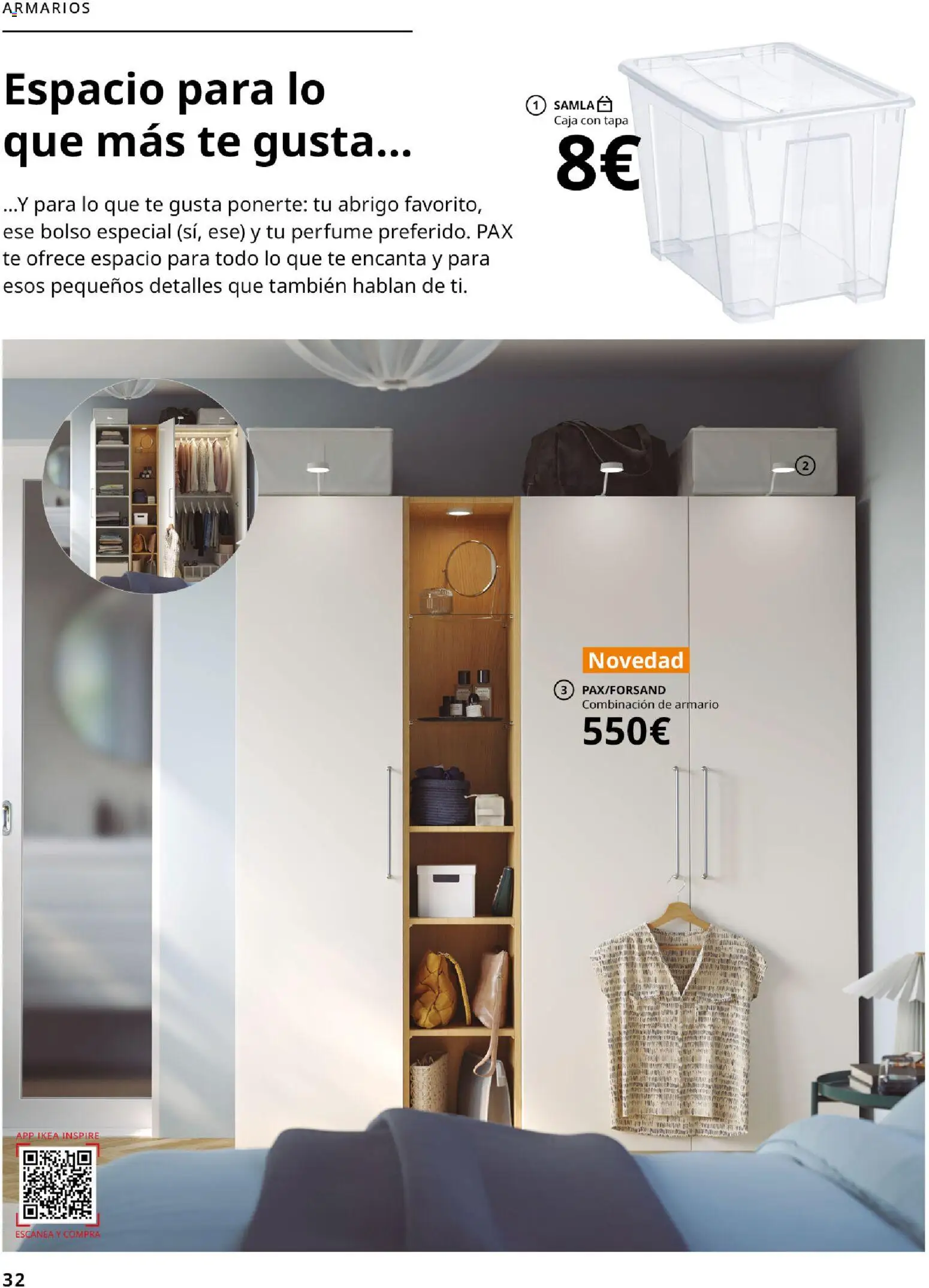 Catálogo IKEA Dormitorios │ válido desde el 01/02/2026 | Página: 32 | Productos: Perfume, Bolso, Té, Armario