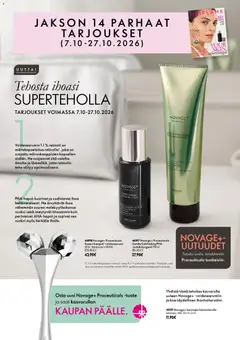 Oriflame-mainoslehti voimassa 07/10/2026 alkaen