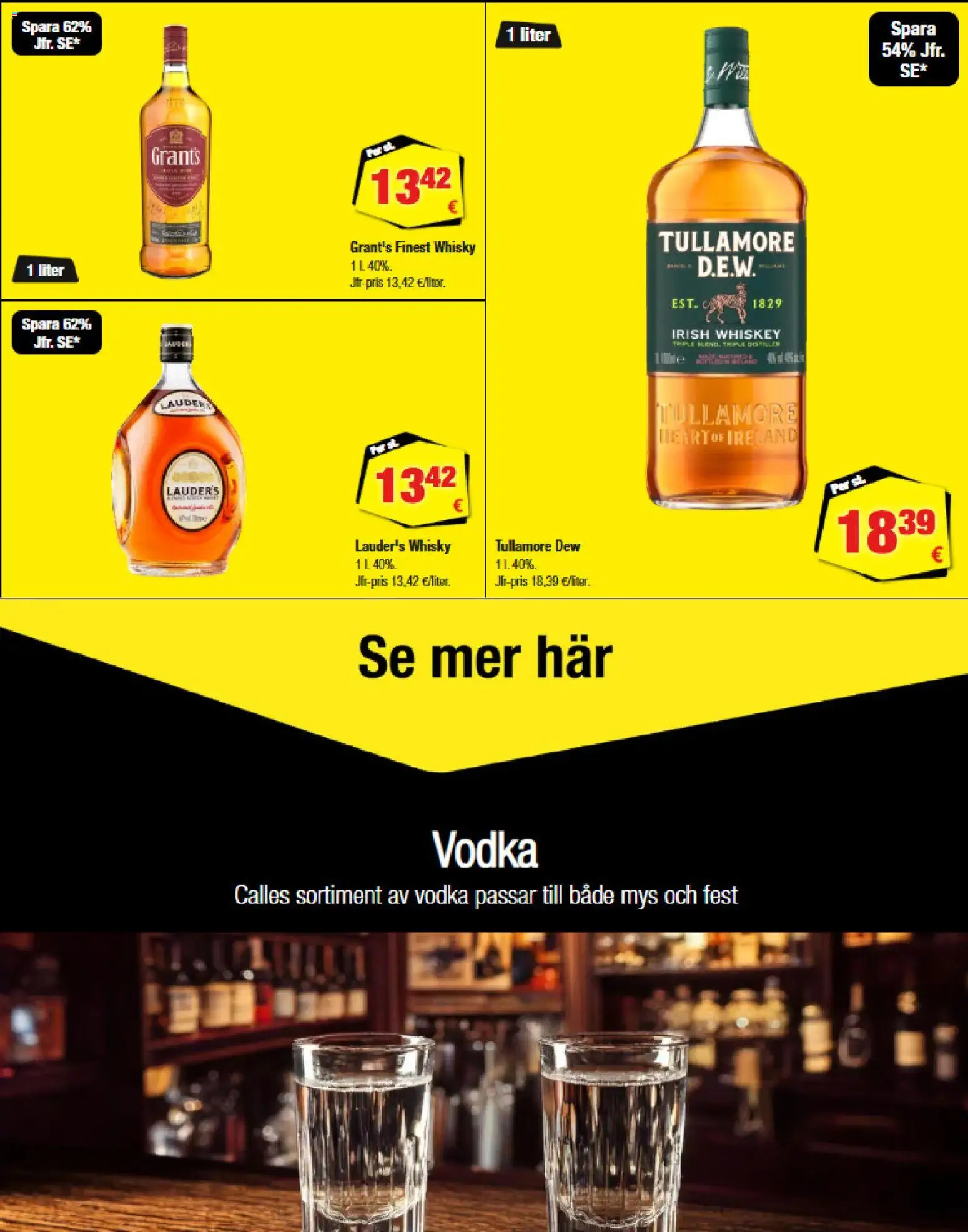 Calle tilbudsavis – gyldig fra 24/06/2026 | Side: 5 | Produkter: Vodka, Whisky