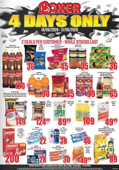 Boxer specials catalogue – valid from 18.06.2026 | Page: 3 | Products: Handwash, Maize meal, Conditioner, Soap