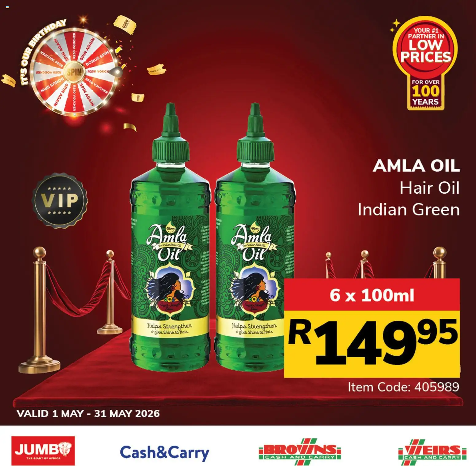New Jumbo catalogue – valid from 01.05.2026 | Page: 3 | Products: Oil, Hair oil