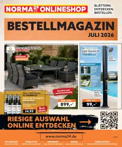 Norma Bestellmagazin Juli 2026 ab 01.07.2026 gültig