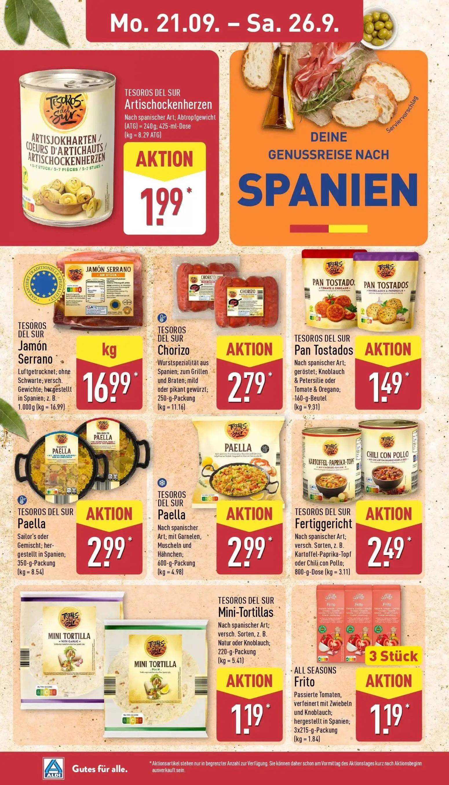 Aldi Aktueller Prospekt (ab 21.09.2026) » Angebote Online | Seite: 10 | Produkte: Zwiebeln, Knoblauch, Chili, Petersilie