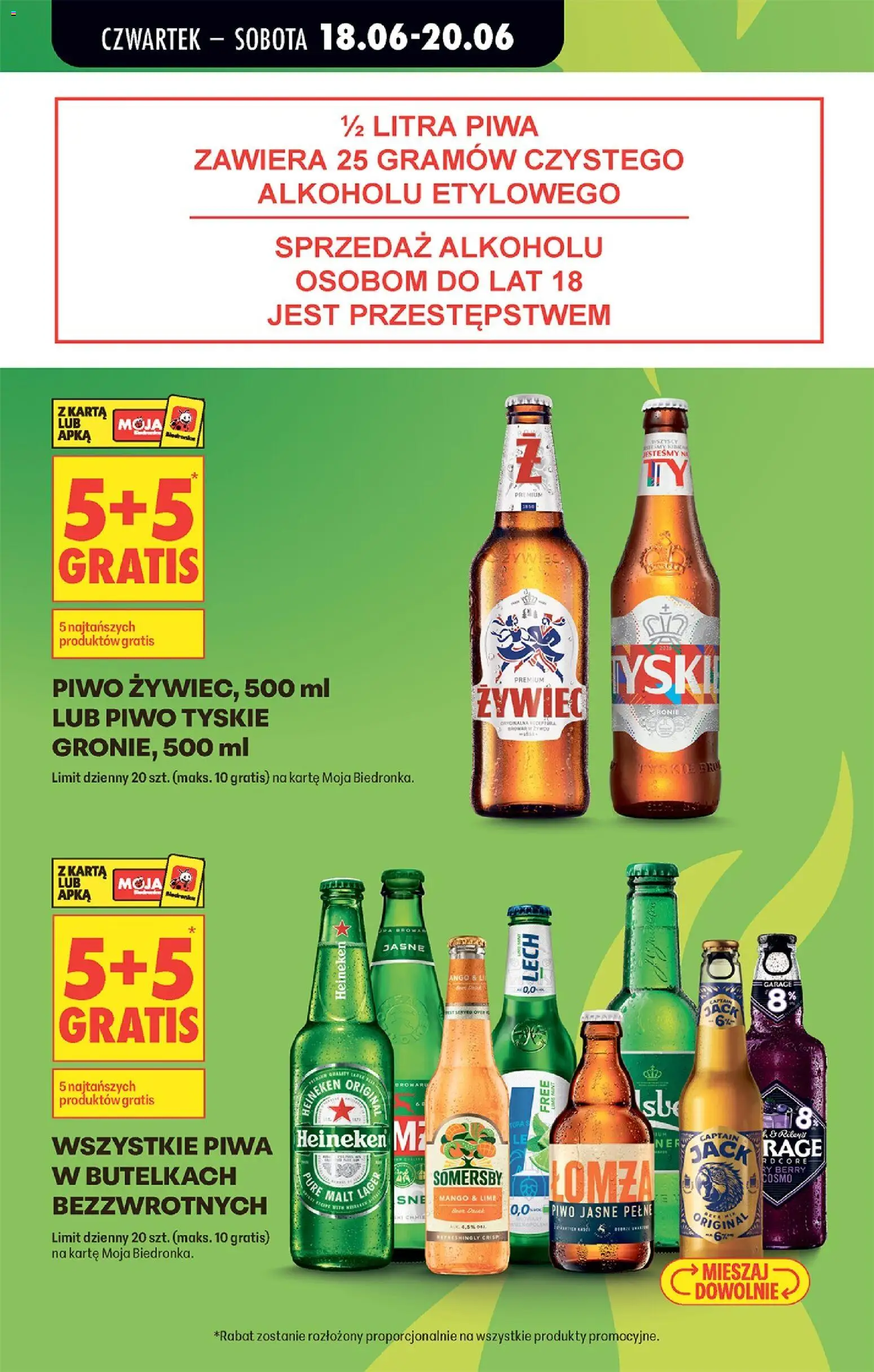 Biedronka Polsko leták - Codziennie niskie ceny od 18.06.2026 | Strana: 20