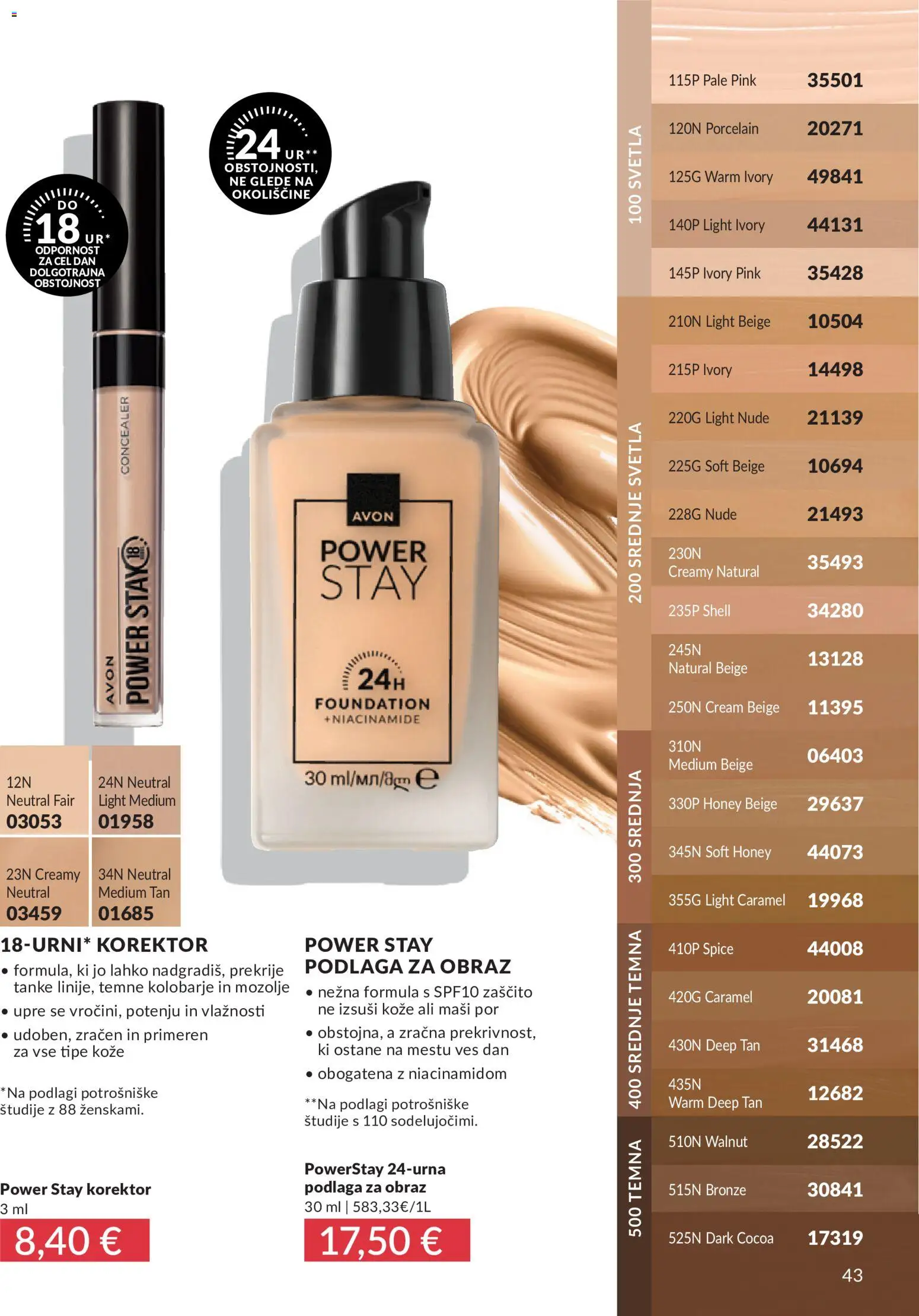 Novi Avon katalog ponudbe – veljaven od 01.08.2026 | Stran: 43